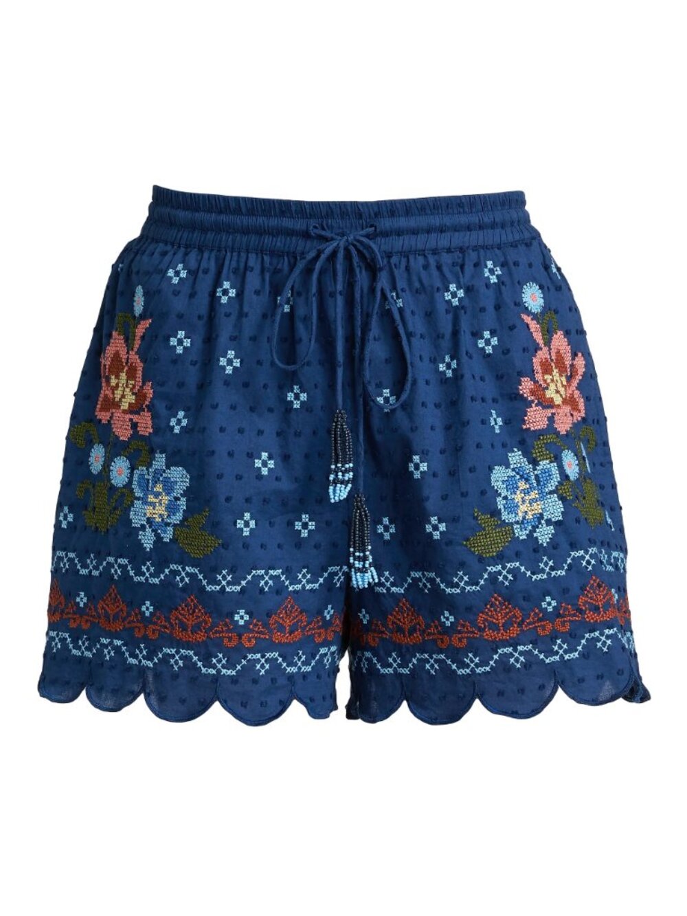 Farm Rio Stitched Garden Shorts - Picture 4 of 4